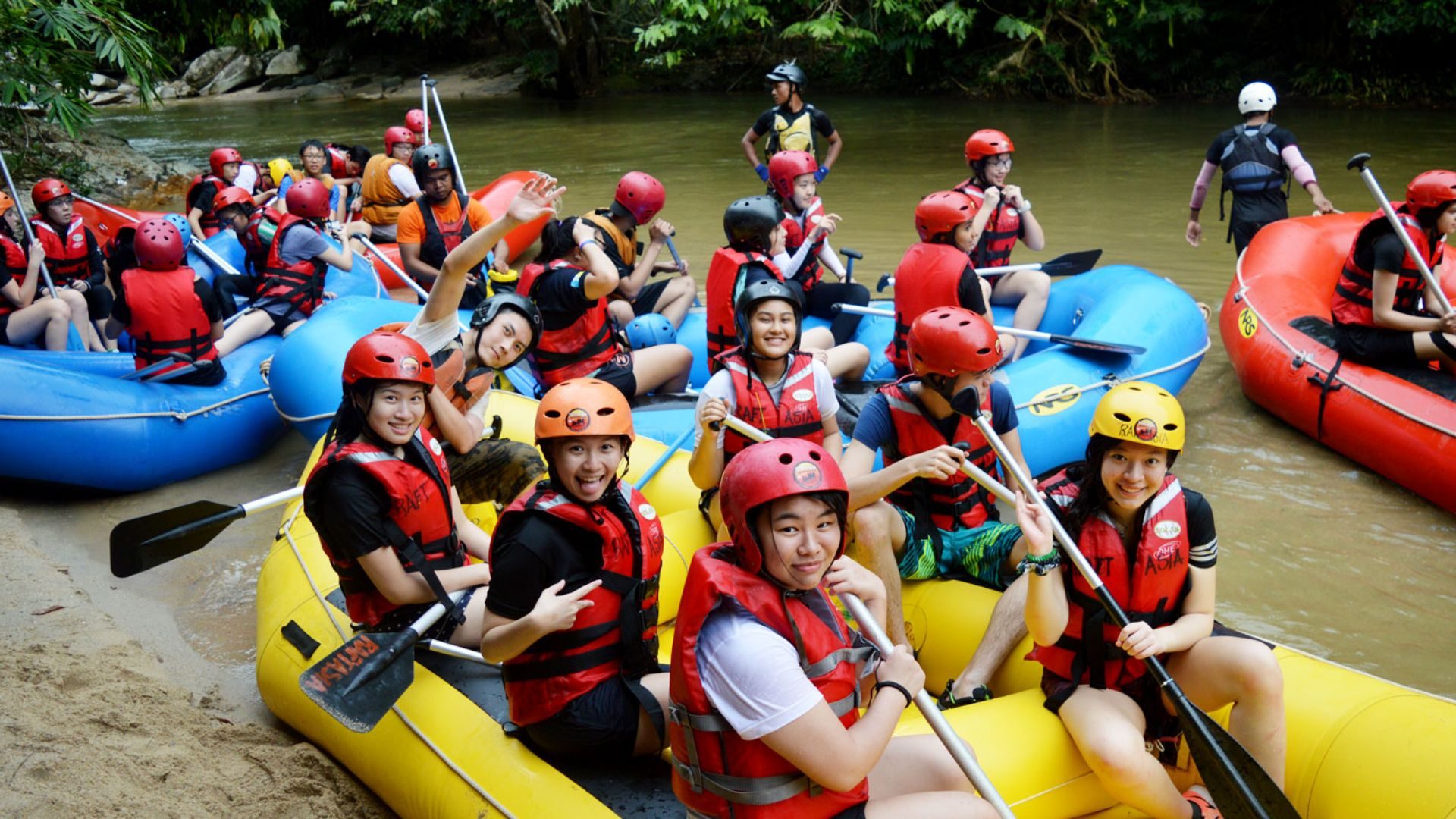 Whitewater Rafting in Gopeng